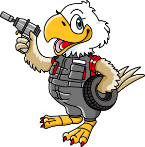 タイヤショップイーグルのマスコットキャラクター